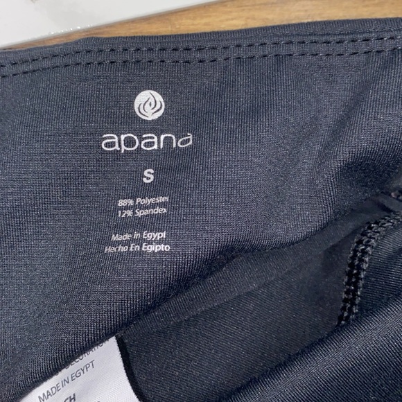 Apana size small black yoga athletic crop leggings - Picture 4 of 6